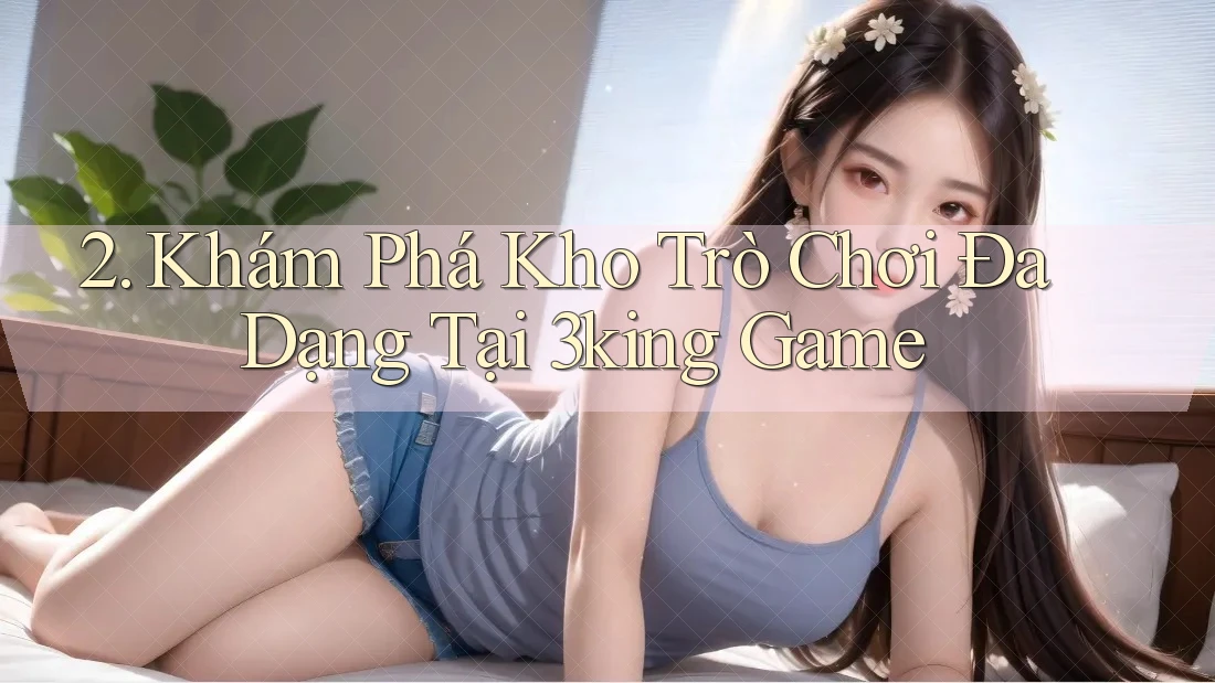 2. Khám Phá Kho Trò Chơi Đa Dạng Tại 3king Game 2. Khám Phá Kho Trò Chơi Đa Dạng Tại 3king Game