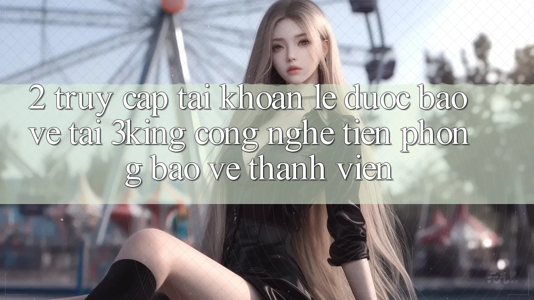 2. Truy cập tài khoản Lẹ Được bảo vệ Tại 3king: Công Nghệ Tiên Phong Bảo Vệ Thành viên
