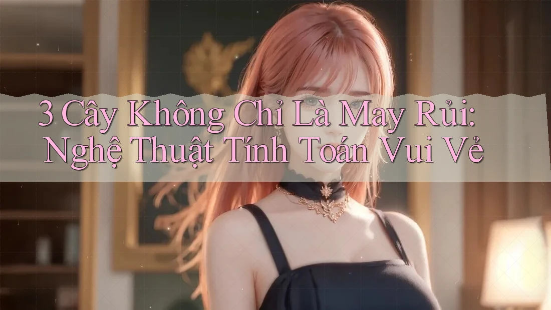 3 Cây Không Chỉ Là May Rủi: Nghệ Thuật Tính Toán Vui Vẻ 3 Cây Không Chỉ Là May Rủi: Nghệ Thuật Tính Toán Vui Vẻ