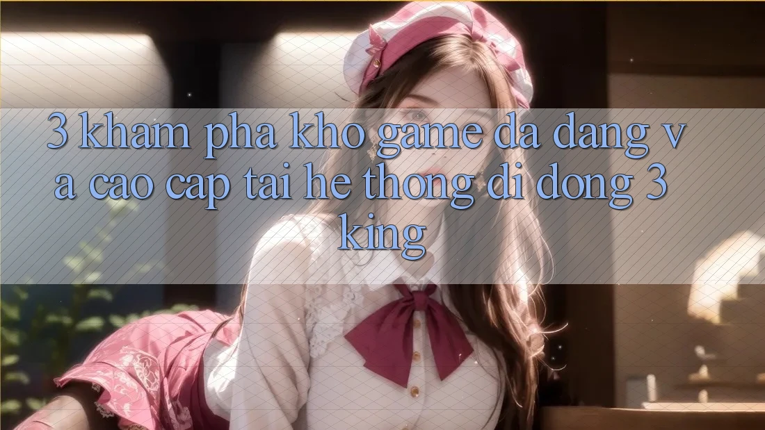 3. Khám Phá Kho Game Đa Dạng Và Cao cấp Tại Hệ thống di động 3king 3. Khám Phá Kho Game Đa Dạng Và Cao cấp Tại Hệ thống di động 3king
