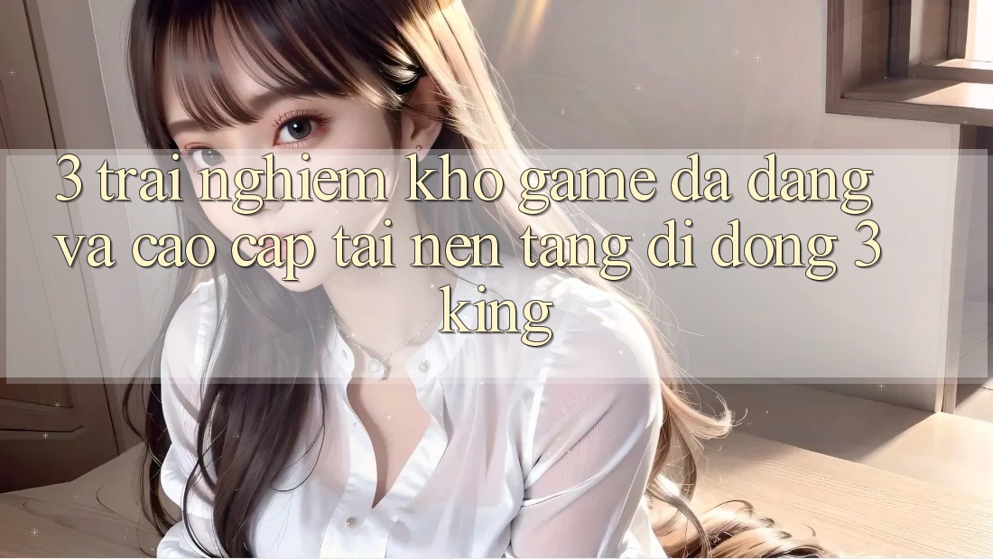 3. Trải nghiệm Kho Game Đa Dạng Và Cao cấp Tại Nền tảng di động 3king 3. Trải nghiệm Kho Game Đa Dạng Và Cao cấp Tại Nền tảng di động 3king