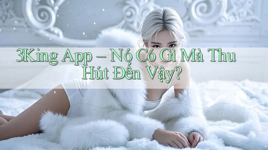 3King App – Nó Có Gì Mà Thu Hút Đến Vậy? 3King App – Nó Có Gì Mà Thu Hút Đến Vậy?