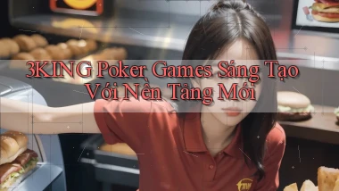3king  poker games sáng tạo với nền tảng mới