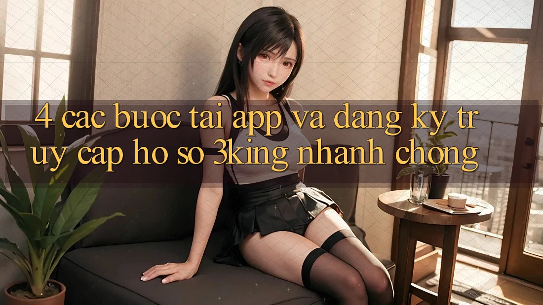4. Các bước Tải App Và Đăng Ký, Truy cập hồ sơ 3king Nhanh chóng