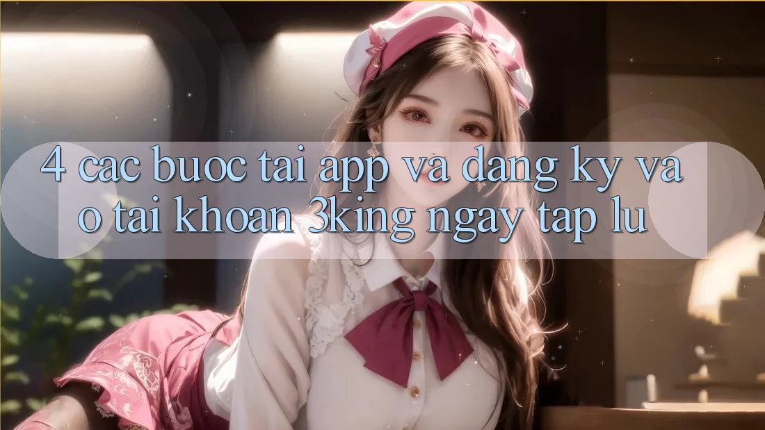 4. Các bước Tải App Và Đăng Ký, Vào tài khoản 3king Ngay tắp lự