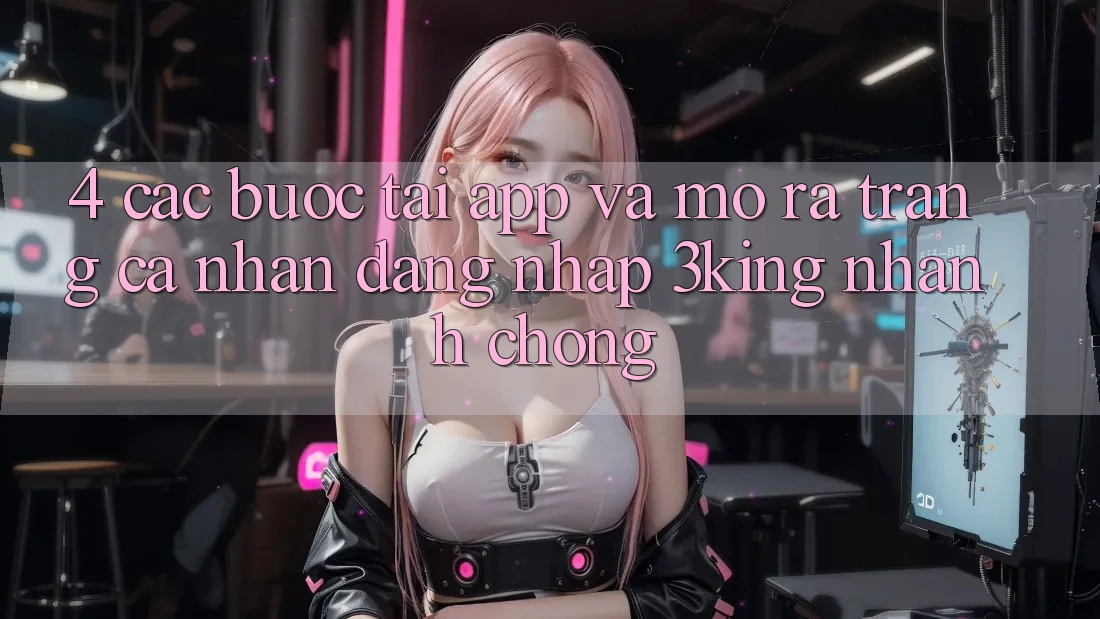 4. Các bước Tải App Và Mở ra trang cá nhân, Đăng Nhập 3king Nhanh chóng