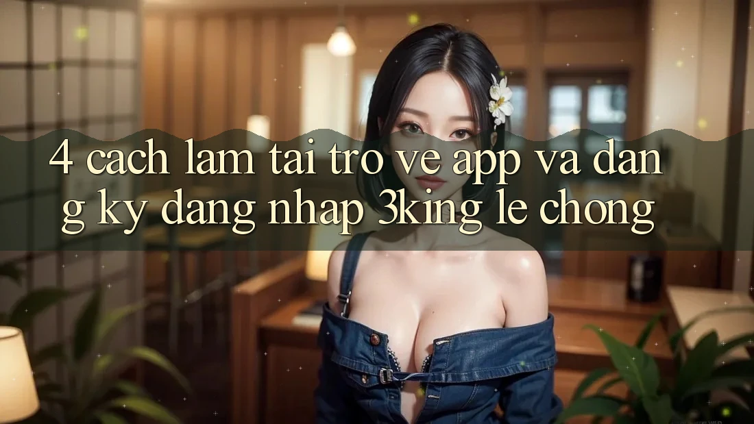 4. Cách làm Tải trở về App Và Đăng Ký, Đăng Nhập 3king Lẹ Chóng