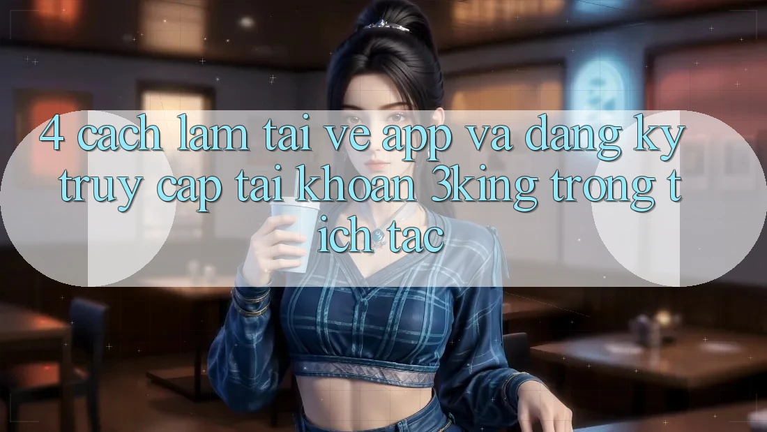 4. Cách làm Tải về App Và Đăng Ký, Truy cập tài khoản 3king Trong tích tắc 4. Cách làm Tải về App Và Đăng Ký, Truy cập tài khoản 3king Trong tích tắc