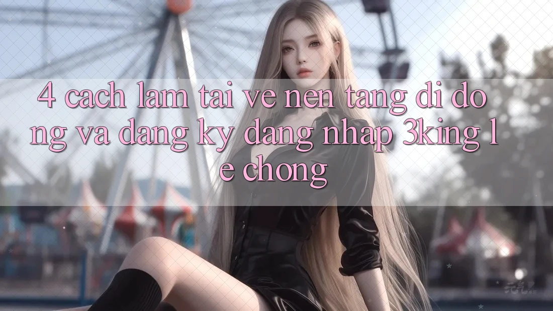 4. Cách làm Tải về Nền tảng di động Và Đăng Ký, Đăng Nhập 3king Lẹ Chóng 4. Cách làm Tải về Nền tảng di động Và Đăng Ký, Đăng Nhập 3king Lẹ Chóng