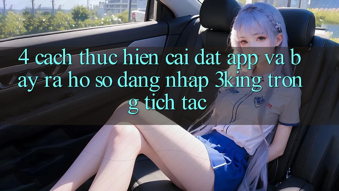 4. Cách thực hiện Cài đặt App Và Bày ra hồ sơ, Đăng Nhập 3king Trong tích tắc 4. Cách thực hiện Cài đặt App Và Bày ra hồ sơ, Đăng Nhập 3king Trong tích tắc