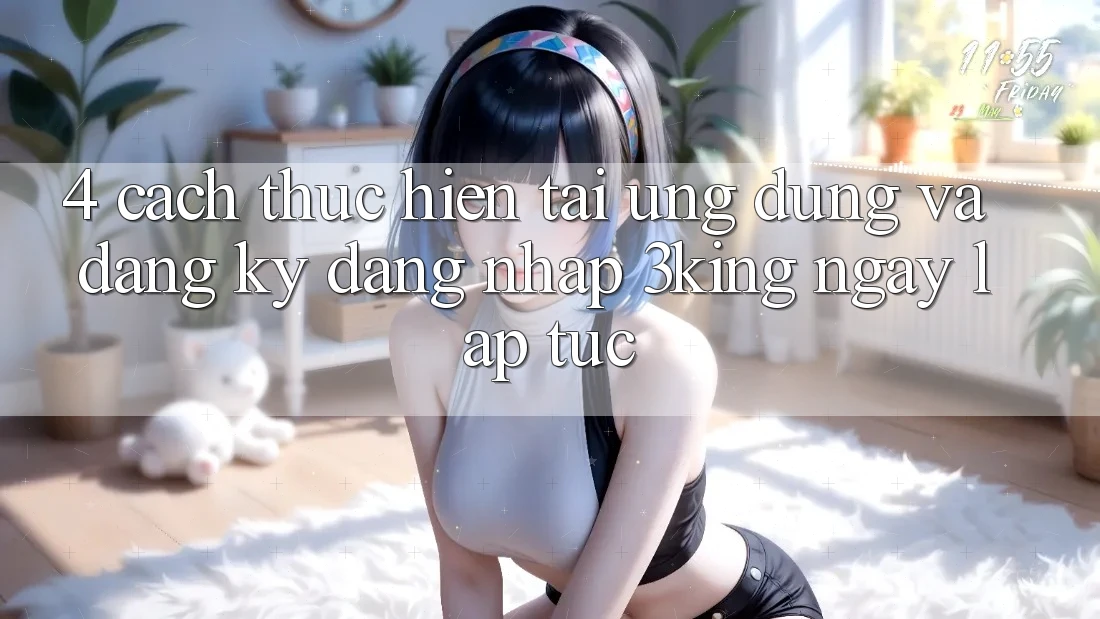 4. Cách thực hiện Tải Ứng dụng Và Đăng Ký, Đăng nhập 3king Ngay lập tức 4. Cách thực hiện Tải Ứng dụng Và Đăng Ký, Đăng nhập 3king Ngay lập tức