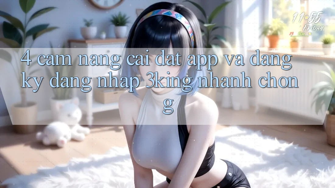 4. Cẩm nang Cài đặt App Và Đăng Ký, Đăng Nhập 3king Nhanh Chóng