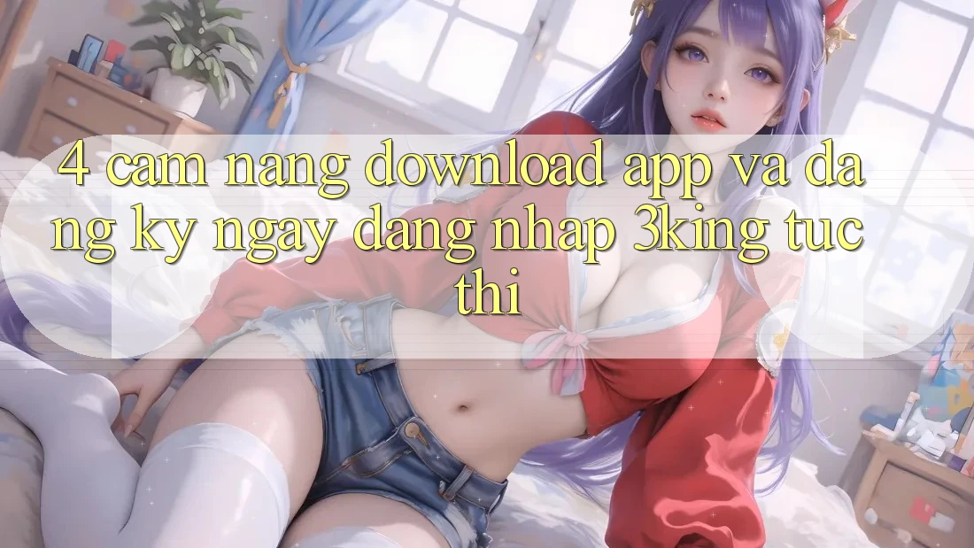 4. Cẩm nang Download App Và Đăng ký ngay, Đăng Nhập 3king Tức thì