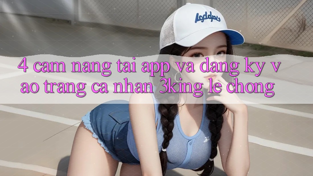4. Cẩm nang Tải App Và Đăng Ký, Vào trang cá nhân 3king Lẹ Chóng
