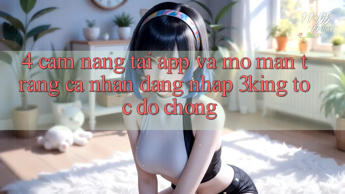 4. Cẩm nang Tải App Và Mở màn trang cá nhân, Đăng Nhập 3king Tốc độ Chóng