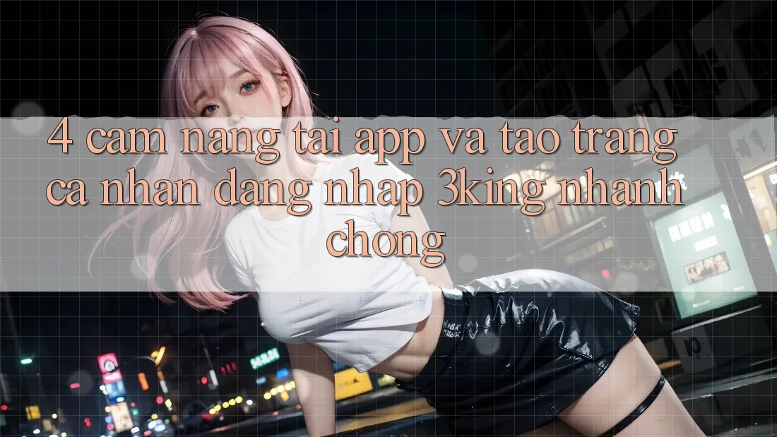 4. Cẩm nang Tải App Và Tạo trang cá nhân, Đăng Nhập 3king Nhanh chóng 4. Cẩm nang Tải App Và Tạo trang cá nhân, Đăng Nhập 3king Nhanh chóng