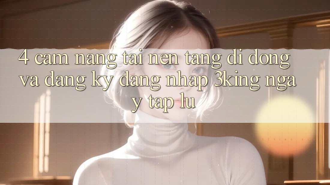 4. Cẩm nang Tải Nền tảng di động Và Đăng Ký, Đăng nhập 3king Ngay tắp lự