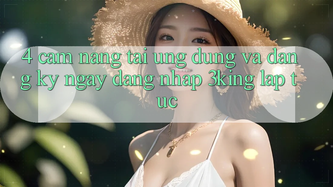 4. Cẩm nang Tải Ứng dụng Và Đăng ký ngay, Đăng Nhập 3king Lập tức 4. Cẩm nang Tải Ứng dụng Và Đăng ký ngay, Đăng Nhập 3king Lập tức