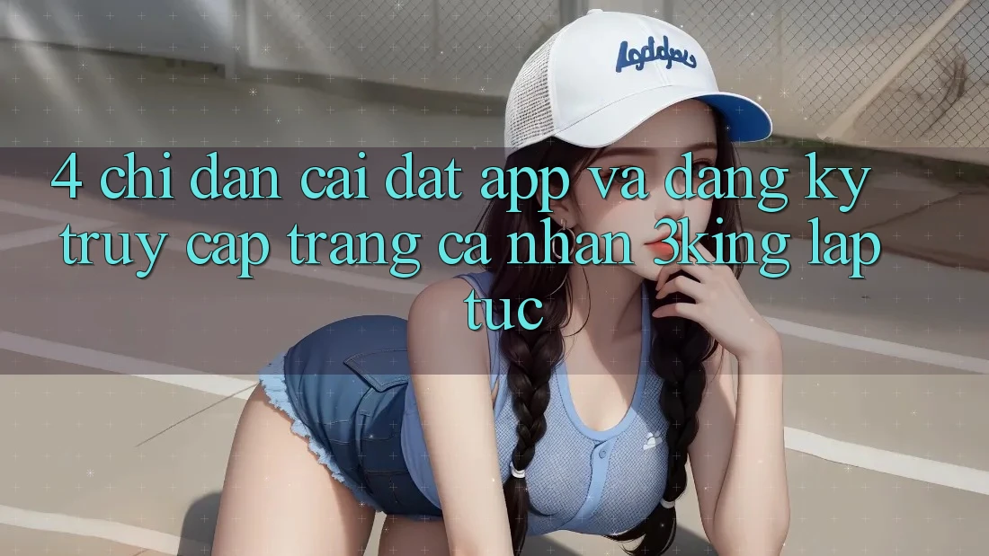 4. Chỉ dẫn Cài đặt App Và Đăng Ký, Truy cập trang cá nhân 3king Lập tức
