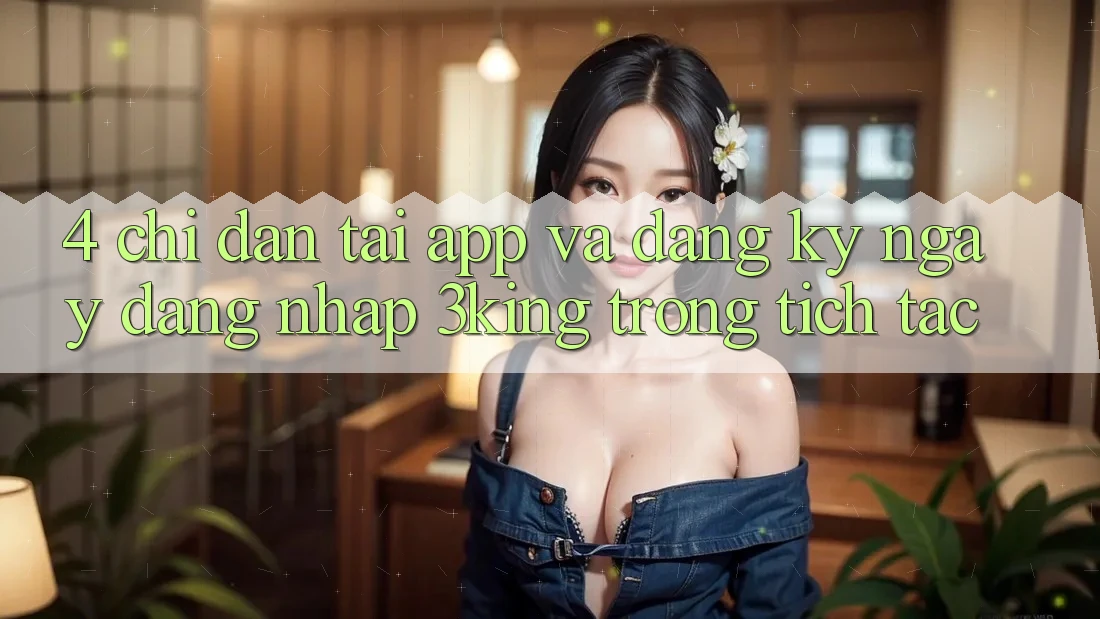 4. Chỉ dẫn Tải App Và Đăng ký ngay, Đăng Nhập 3king Trong tích tắc 4. Chỉ dẫn Tải App Và Đăng ký ngay, Đăng Nhập 3king Trong tích tắc