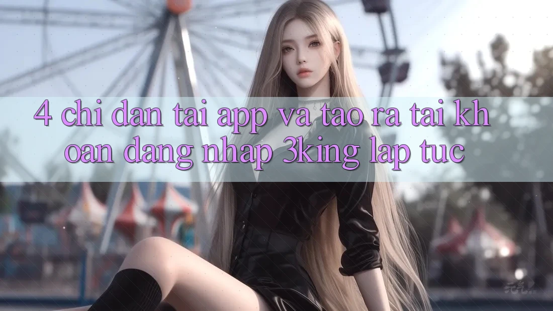 4. Chỉ dẫn Tải App Và Tạo ra tài khoản, Đăng Nhập 3king Lập tức