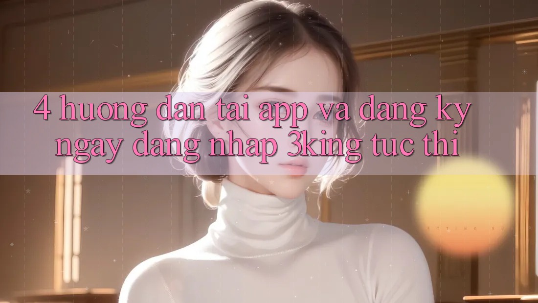4. Hướng Dẫn Tải App Và Đăng ký ngay, Đăng Nhập 3king Tức thì 4. Hướng Dẫn Tải App Và Đăng ký ngay, Đăng Nhập 3king Tức thì