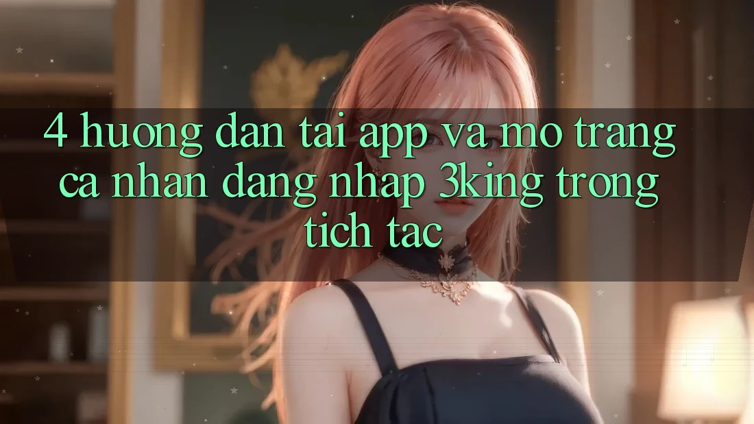4. Hướng Dẫn Tải App Và Mở trang cá nhân, Đăng Nhập 3king Trong tích tắc 4. Hướng Dẫn Tải App Và Mở trang cá nhân, Đăng Nhập 3king Trong tích tắc