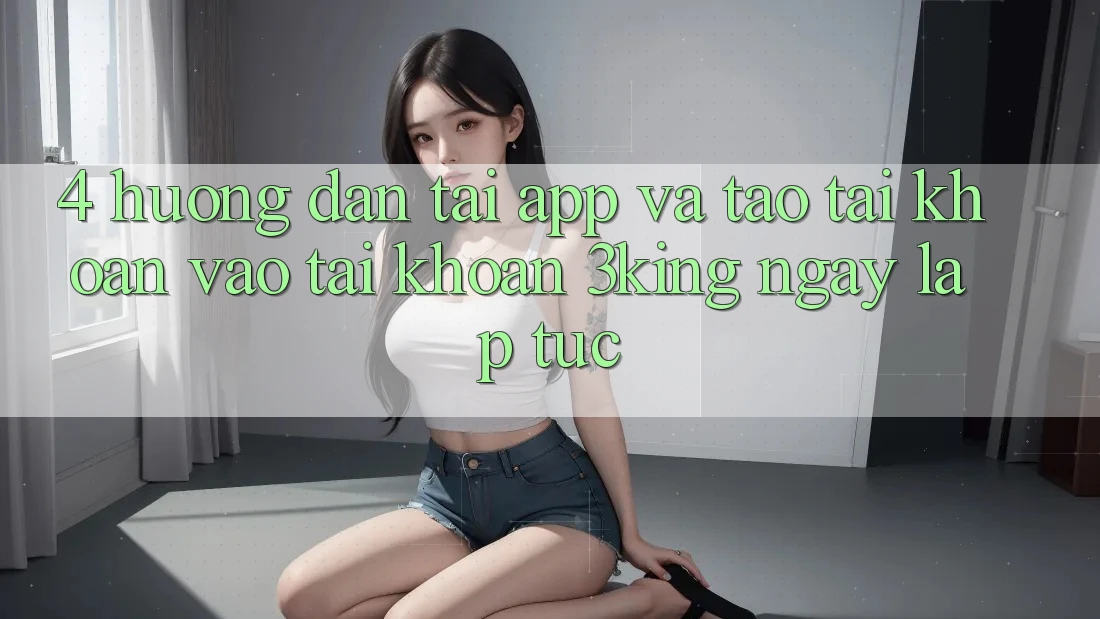 4. Hướng Dẫn Tải App Và Tạo tài khoản, Vào tài khoản 3king Ngay lập tức