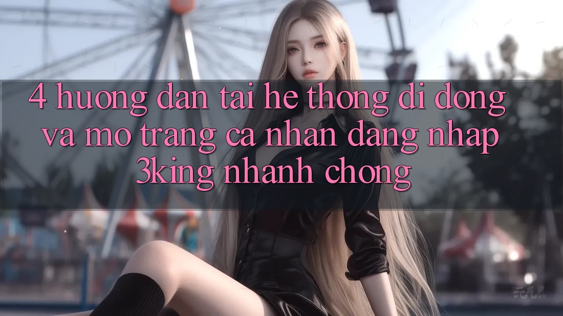 4. Hướng Dẫn Tải Hệ thống di động Và Mở trang cá nhân, Đăng Nhập 3king Nhanh Chóng 4. Hướng Dẫn Tải Hệ thống di động Và Mở trang cá nhân, Đăng Nhập 3king Nhanh Chóng