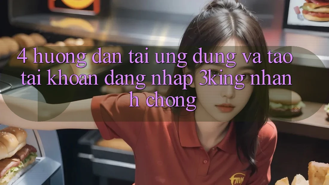 4. Hướng Dẫn Tải Ứng dụng Và Tạo tài khoản, Đăng Nhập 3king Nhanh chóng 4. Hướng Dẫn Tải Ứng dụng Và Tạo tài khoản, Đăng Nhập 3king Nhanh chóng