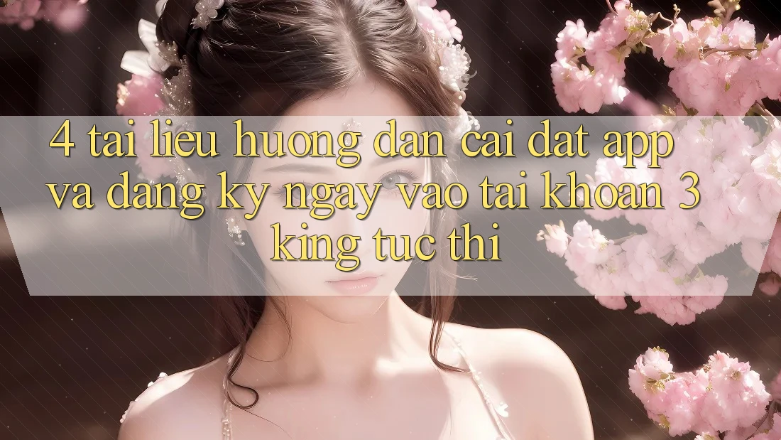 4. Tài liệu hướng dẫn Cài đặt App Và Đăng ký ngay, Vào tài khoản 3king Tức thì 4. Tài liệu hướng dẫn Cài đặt App Và Đăng ký ngay, Vào tài khoản 3king Tức thì