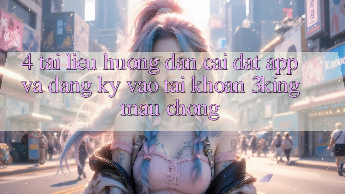 4. Tài liệu hướng dẫn Cài đặt App Và Đăng Ký, Vào tài khoản 3king Mau Chóng