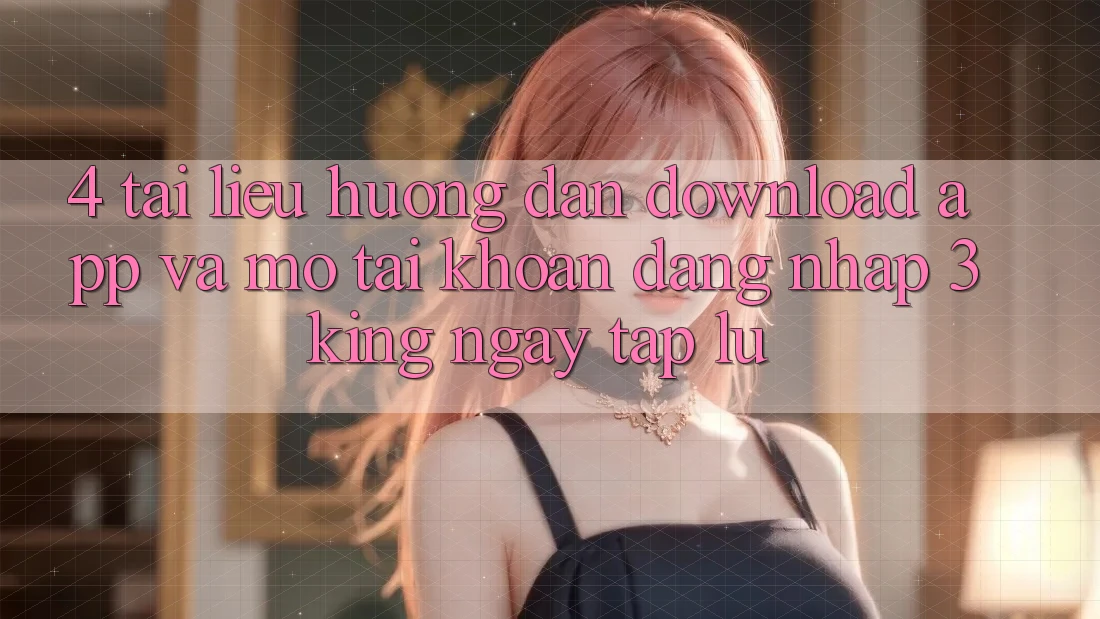 4. Tài liệu hướng dẫn Download App Và Mở tài khoản, Đăng Nhập 3king Ngay tắp lự 4. Tài liệu hướng dẫn Download App Và Mở tài khoản, Đăng Nhập 3king Ngay tắp lự
