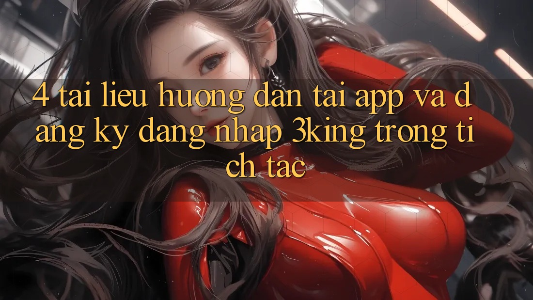 4. Tài liệu hướng dẫn Tải App Và Đăng Ký, Đăng Nhập 3king Trong tích tắc