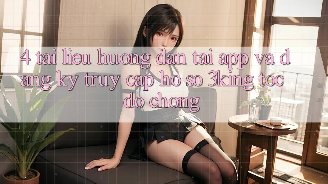 4. Tài liệu hướng dẫn Tải App Và Đăng Ký, Truy cập hồ sơ 3king Tốc độ Chóng 4. Tài liệu hướng dẫn Tải App Và Đăng Ký, Truy cập hồ sơ 3king Tốc độ Chóng