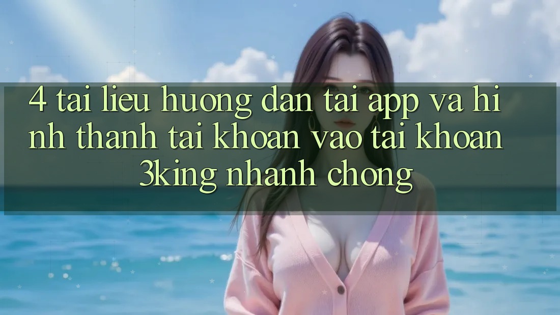 4. Tài liệu hướng dẫn Tải App Và Hình thành tài khoản, Vào tài khoản 3king Nhanh Chóng 4. Tài liệu hướng dẫn Tải App Và Hình thành tài khoản, Vào tài khoản 3king Nhanh Chóng
