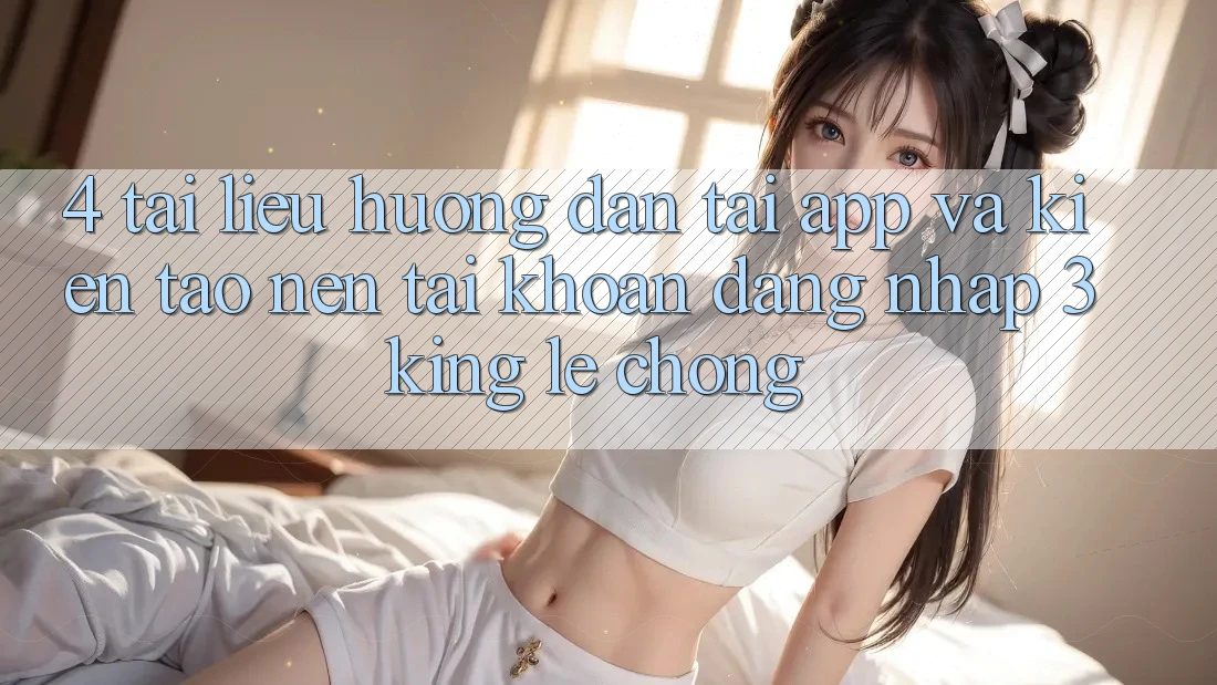 4. Tài liệu hướng dẫn Tải App Và Kiến tạo nên tài khoản, Đăng Nhập 3king Lẹ Chóng 4. Tài liệu hướng dẫn Tải App Và Kiến tạo nên tài khoản, Đăng Nhập 3king Lẹ Chóng