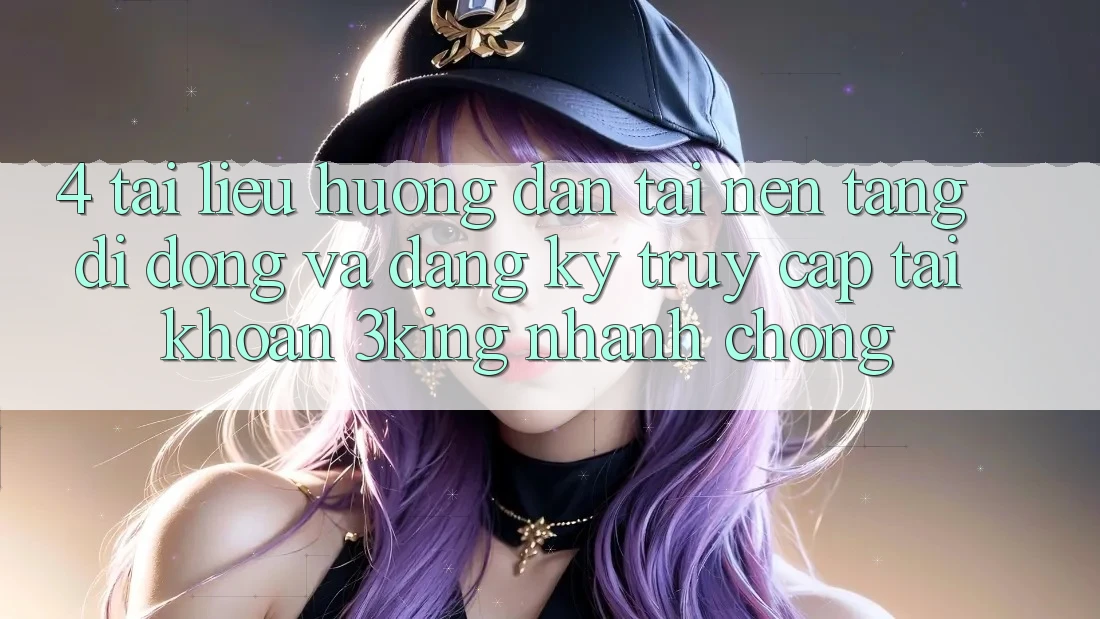 4. Tài liệu hướng dẫn Tải Nền tảng di động Và Đăng Ký, Truy cập tài khoản 3king Nhanh Chóng