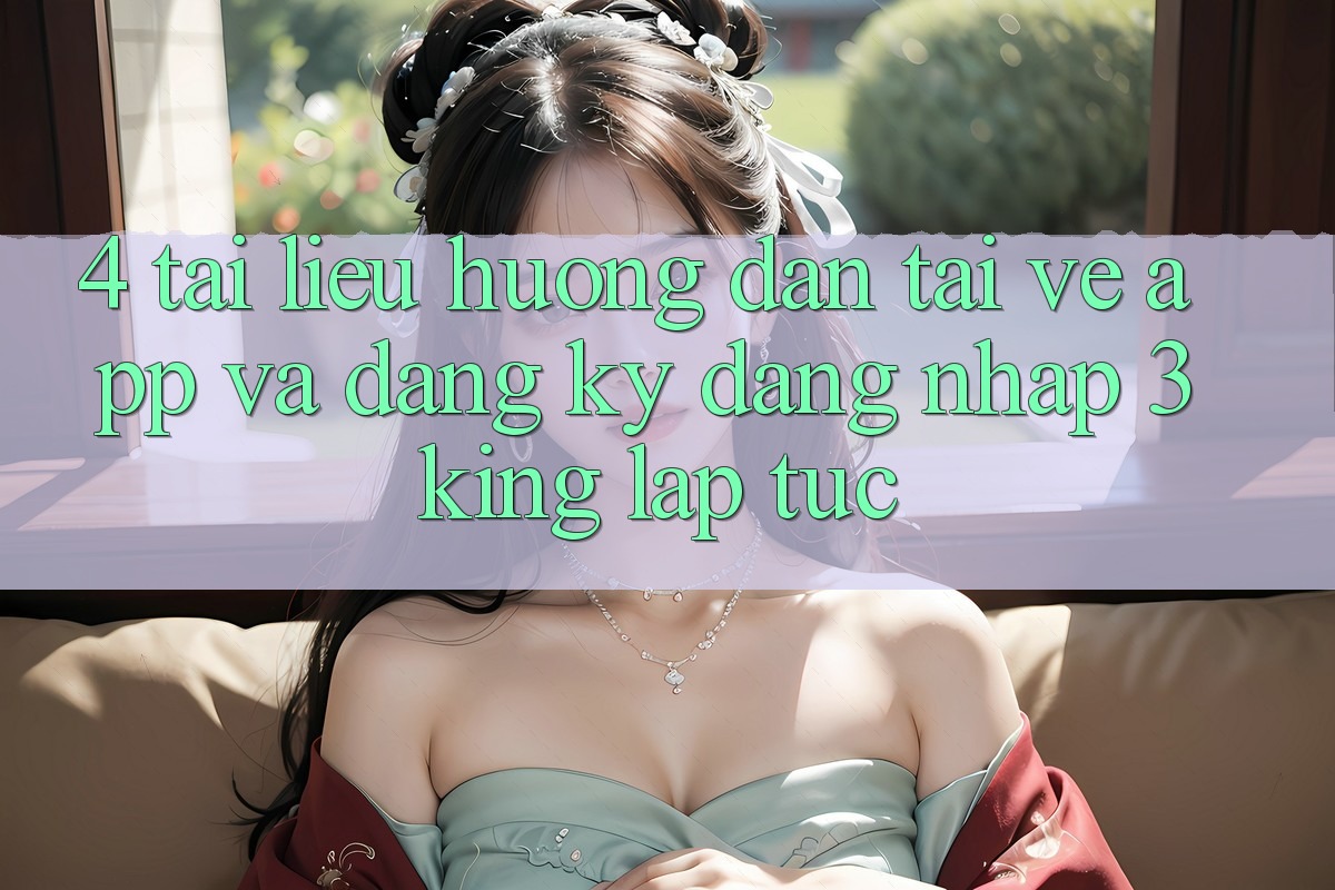 4. Tài liệu hướng dẫn Tải về App Và Đăng Ký, Đăng Nhập 3king Lập tức