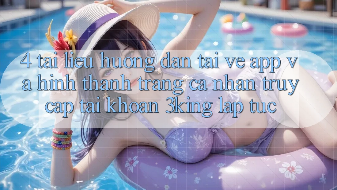 4. Tài liệu hướng dẫn Tải về App Và Hình thành trang cá nhân, Truy cập tài khoản 3king Lập tức 4. Tài liệu hướng dẫn Tải về App Và Hình thành trang cá nhân, Truy cập tài khoản 3king Lập tức