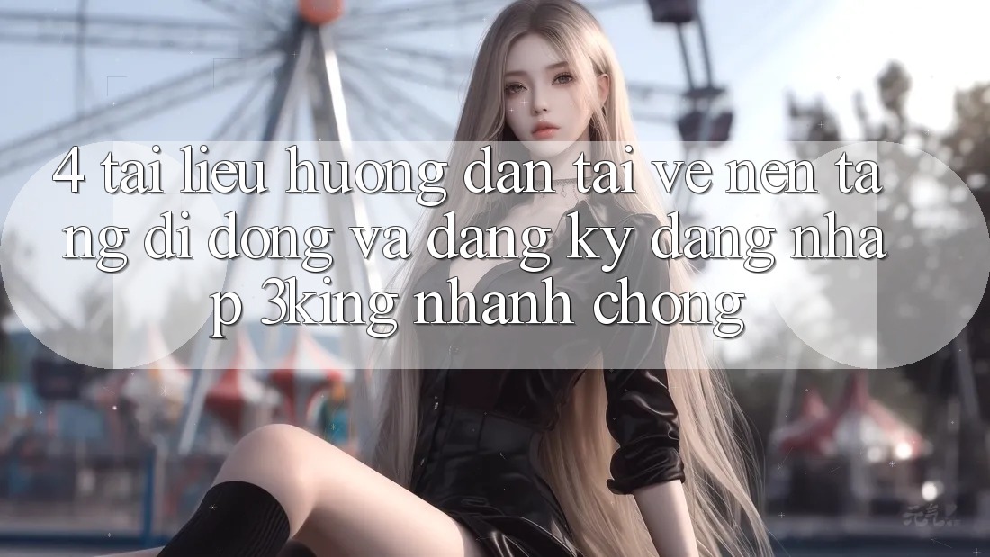 4. Tài liệu hướng dẫn Tải về Nền tảng di động Và Đăng Ký, Đăng Nhập 3king Nhanh Chóng