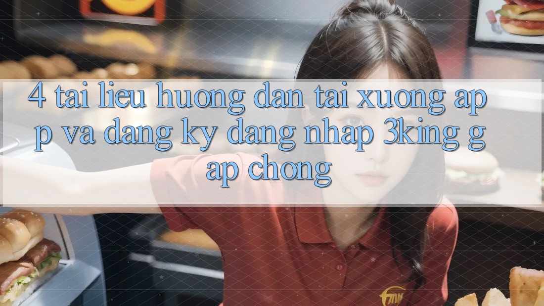 4. Tài liệu hướng dẫn Tải xuống App Và Đăng Ký, Đăng Nhập 3king Gấp Chóng