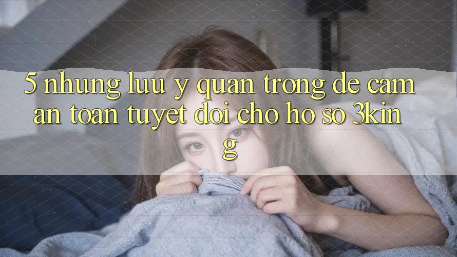 5. Những Lưu Ý Quan Trọng Để Cầm An Toàn Tuyệt Đối Cho Hồ sơ 3king