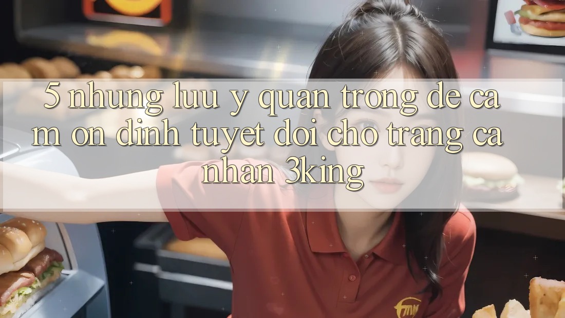 5. Những Lưu Ý Quan Trọng Để Cầm Ổn định Tuyệt Đối Cho Trang cá nhân 3king