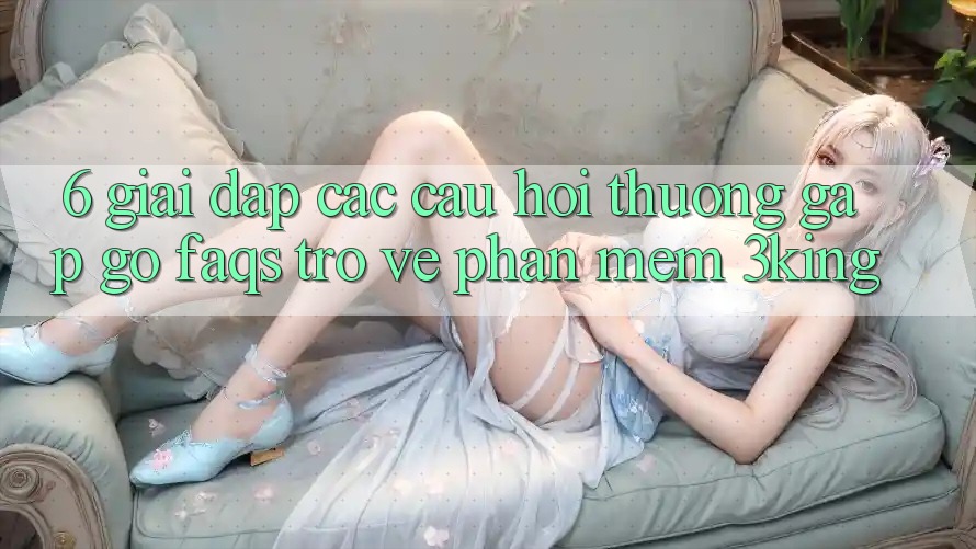 6. Giải Đáp Các Câu Hỏi Thường Gặp gỡ (FAQs) Trở về Phần mềm 3king
