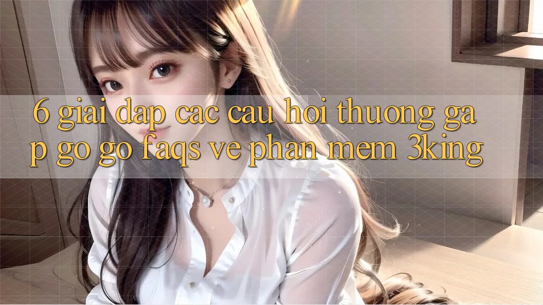 6. Giải Đáp Các Câu Hỏi Thường Gặp gỡ gỡ (FAQs) Về Phần mềm 3king