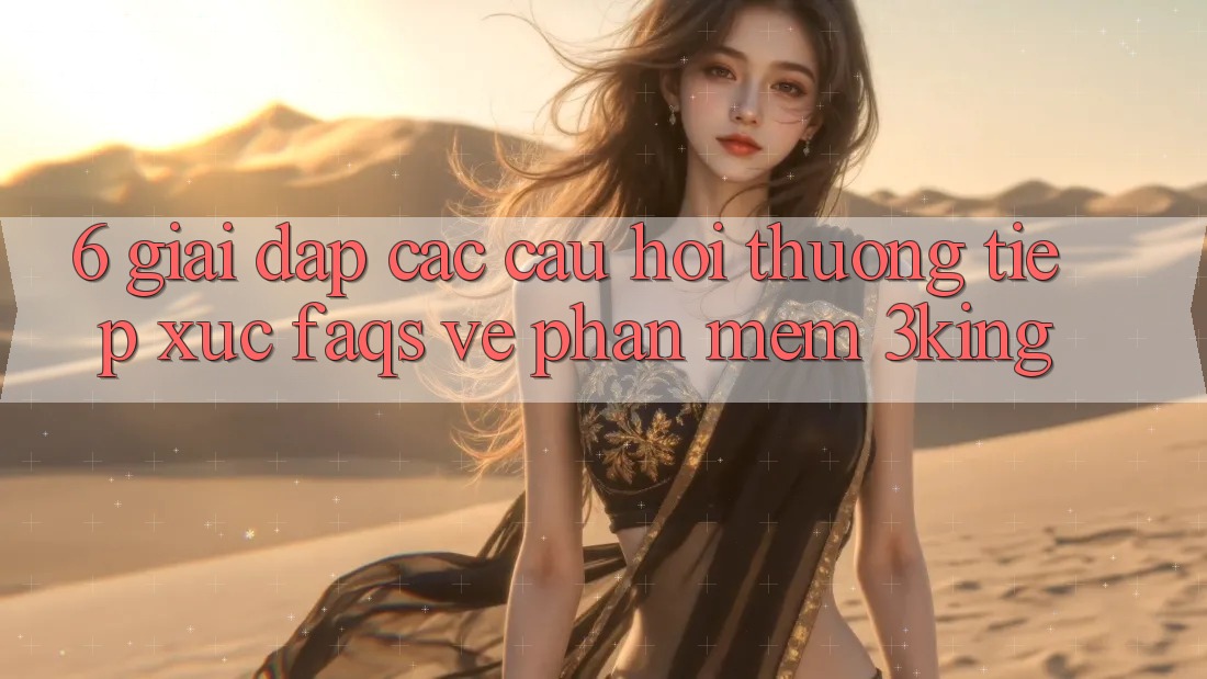 6. Giải Đáp Các Câu Hỏi Thường Tiếp xúc (FAQs) Về Phần mềm 3king