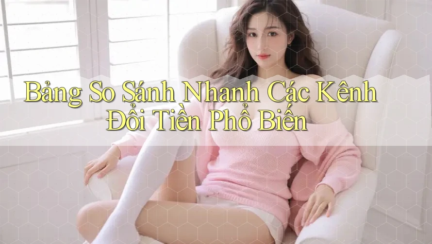 Bảng So Sánh Nhanh Các Kênh Đổi Tiền Phổ Biến