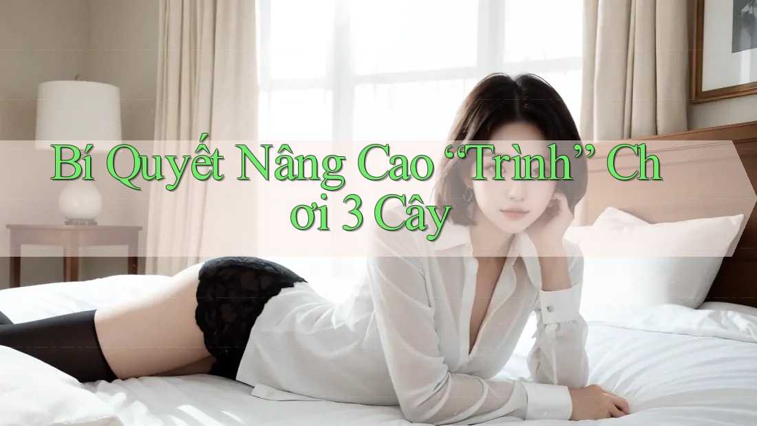 Bí Quyết Nâng Cao “Trình” Chơi 3 Cây Bí Quyết Nâng Cao “Trình” Chơi 3 Cây