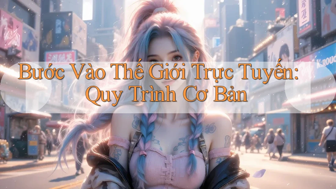 Bước Vào Thế Giới Trực Tuyến: Quy Trình Cơ Bản Bước Vào Thế Giới Trực Tuyến: Quy Trình Cơ Bản